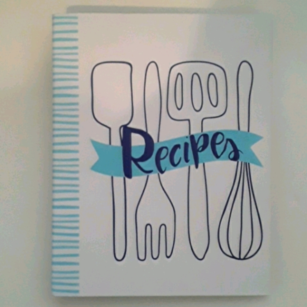 Recipe Cookbook Binder Book